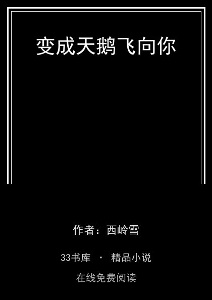 变成天鹅飞向你封面