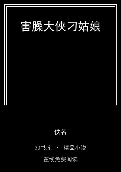 害臊大侠刁姑娘封面