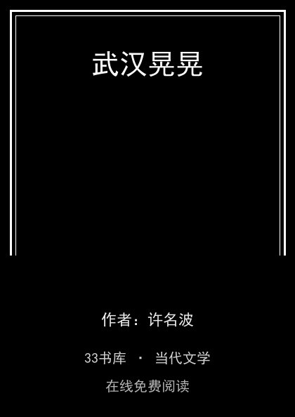 武汉晃晃封面