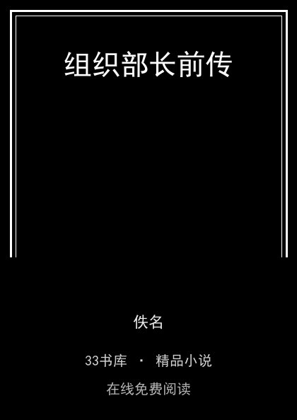 组织部长前传封面
