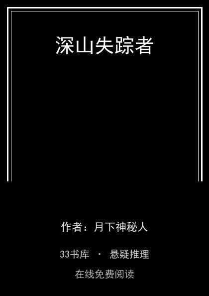 深山失踪者封面