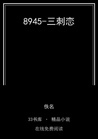 8945-三刺恋封面