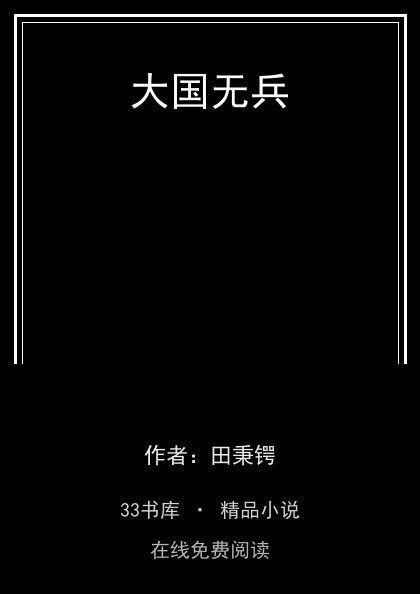 大国无兵 封面